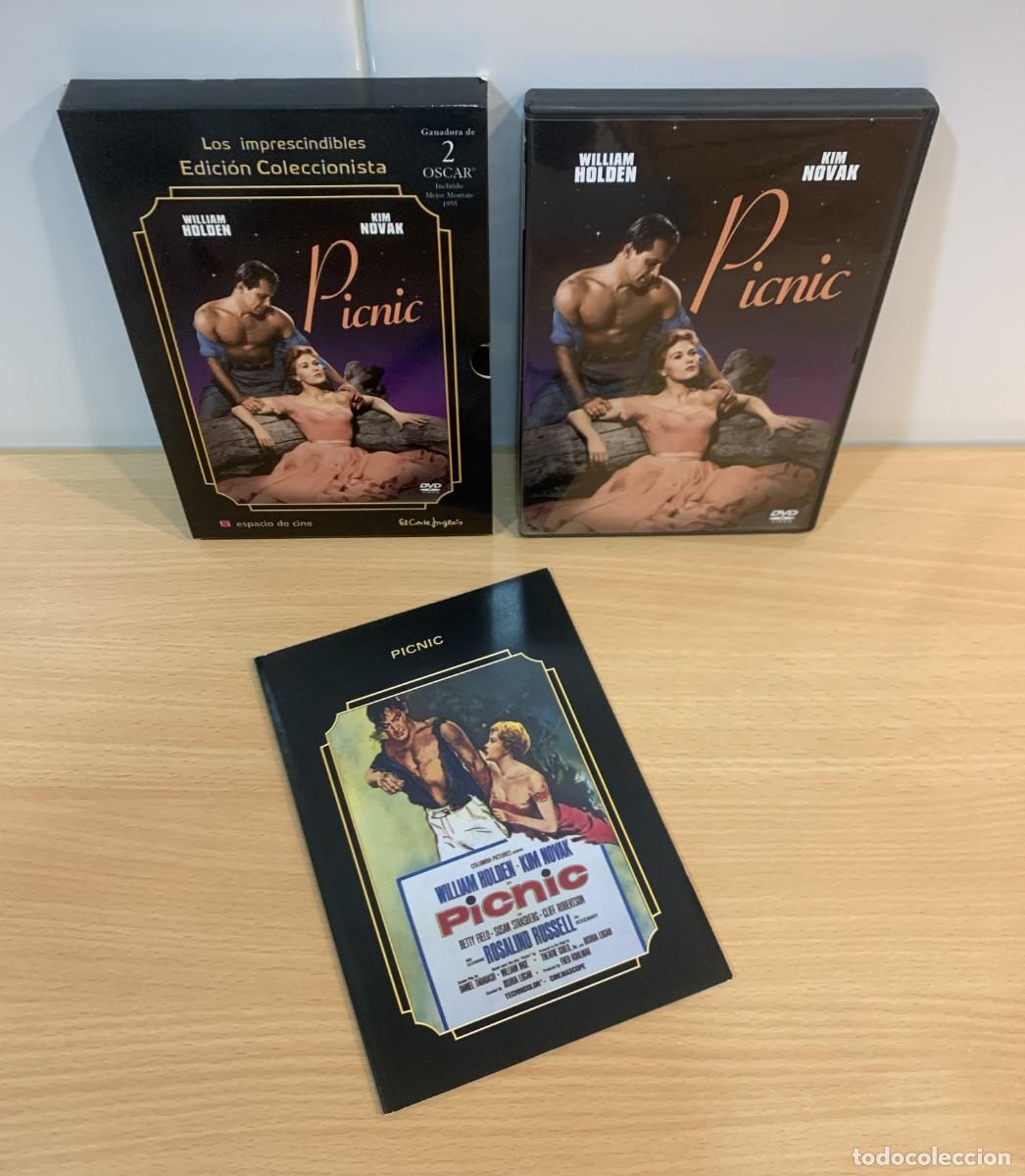 Cine: DVD EDICI&Oacute;N EL CORTE INGL&Eacute;S CON LIBRETO CINE MELODRAMA CL&Aacute;SICO - PICNIC (1956)