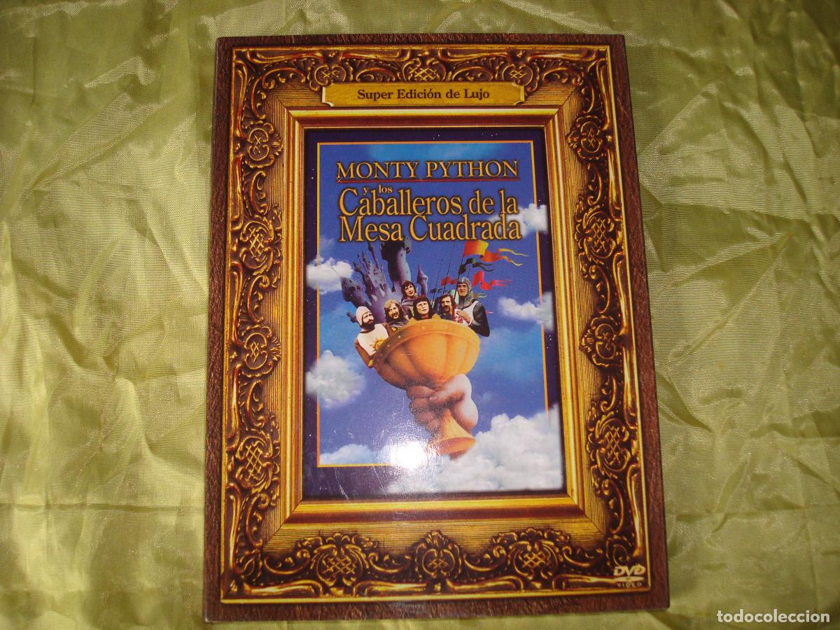 Cine: MONTY PYTHON Y LOS CABALLEROS DE LA MESA CUADRADA. SUPER EDICION DE LUJO. 2 DVD&acute;S - Foto 1