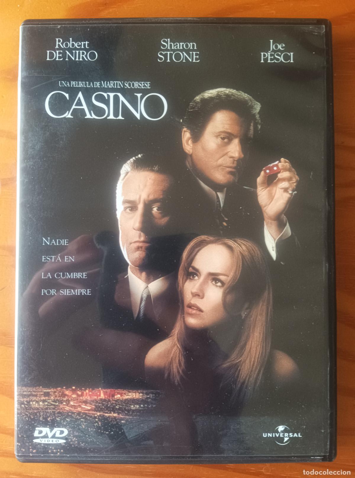 Cine: CASINO DE MARTIN SCORSESE, con ROBERT DE NIRO, JOE PESCI, SHARON STONE... DVD MAFIA
