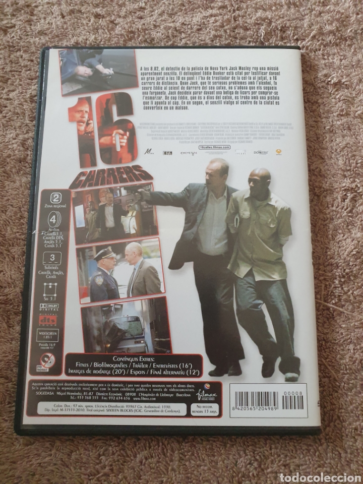 Cine: 16 CARRERS - BRUCE WILLIS - Foto 2