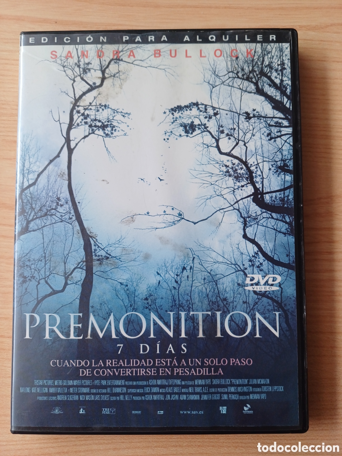 Cinema: PREMONITION 7 DIAS DVD SANDRA BULLOCK