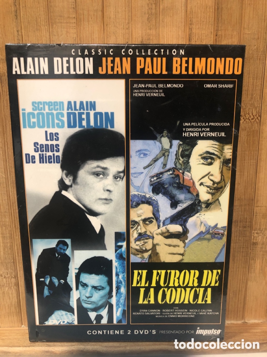 Cine: Los senos de hielo + El Furor de la codicia DVD - Precintado -