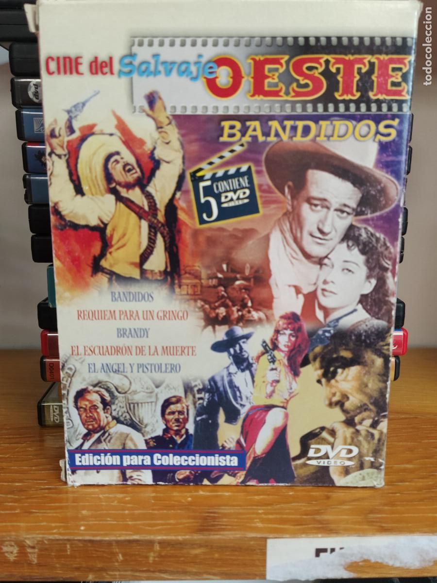 Cine: Cine del salvaje Oeste. 5 DVD. Box. Edici&oacute;n para coleccionistas.