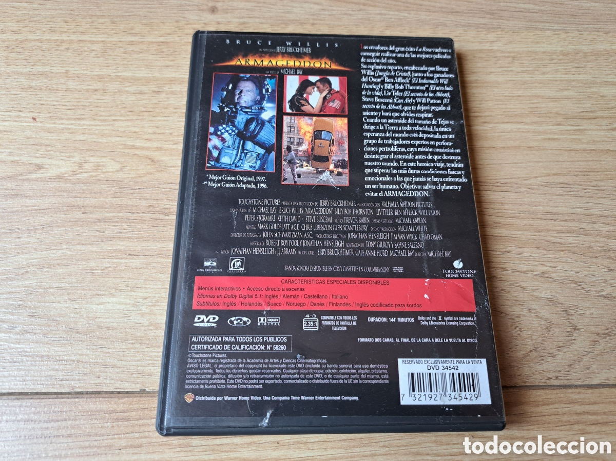 Cine: Armageddon DVD Bruce Willis - Foto 3