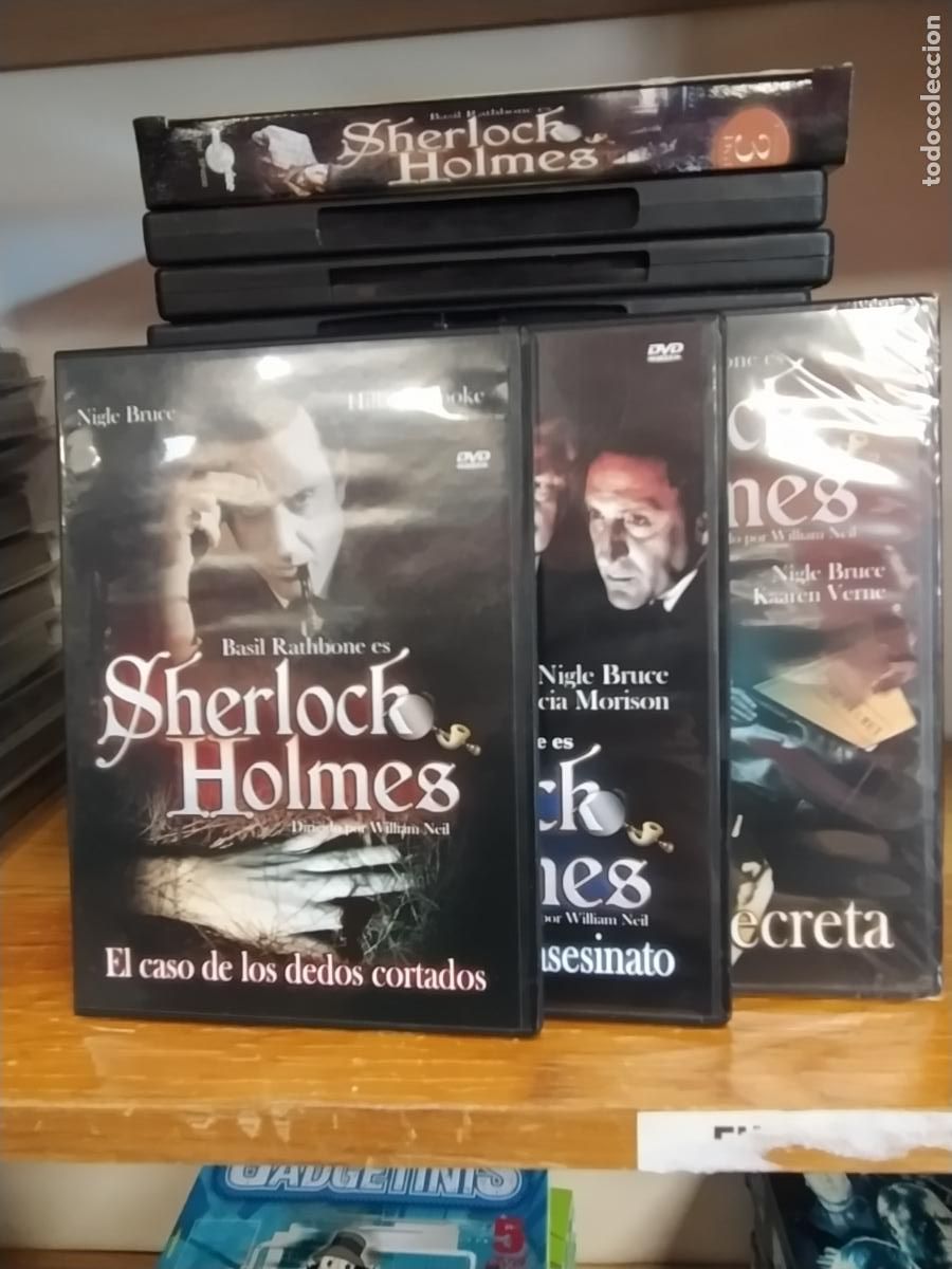 Cine: Sherlock Holmes ( Basil Rathbone ) DVD - Foto 7