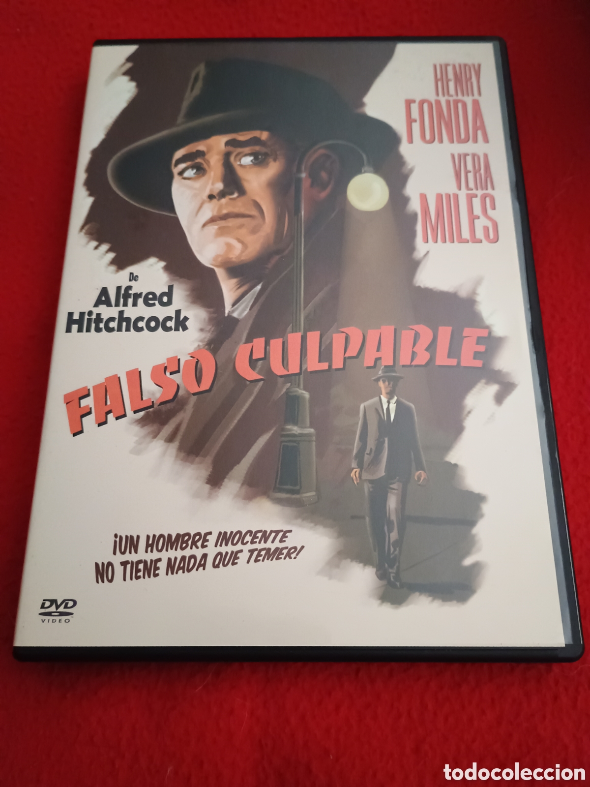 Cine: Dvd Falso culpable - Alfred hitchcock Henry fonda Vera miles