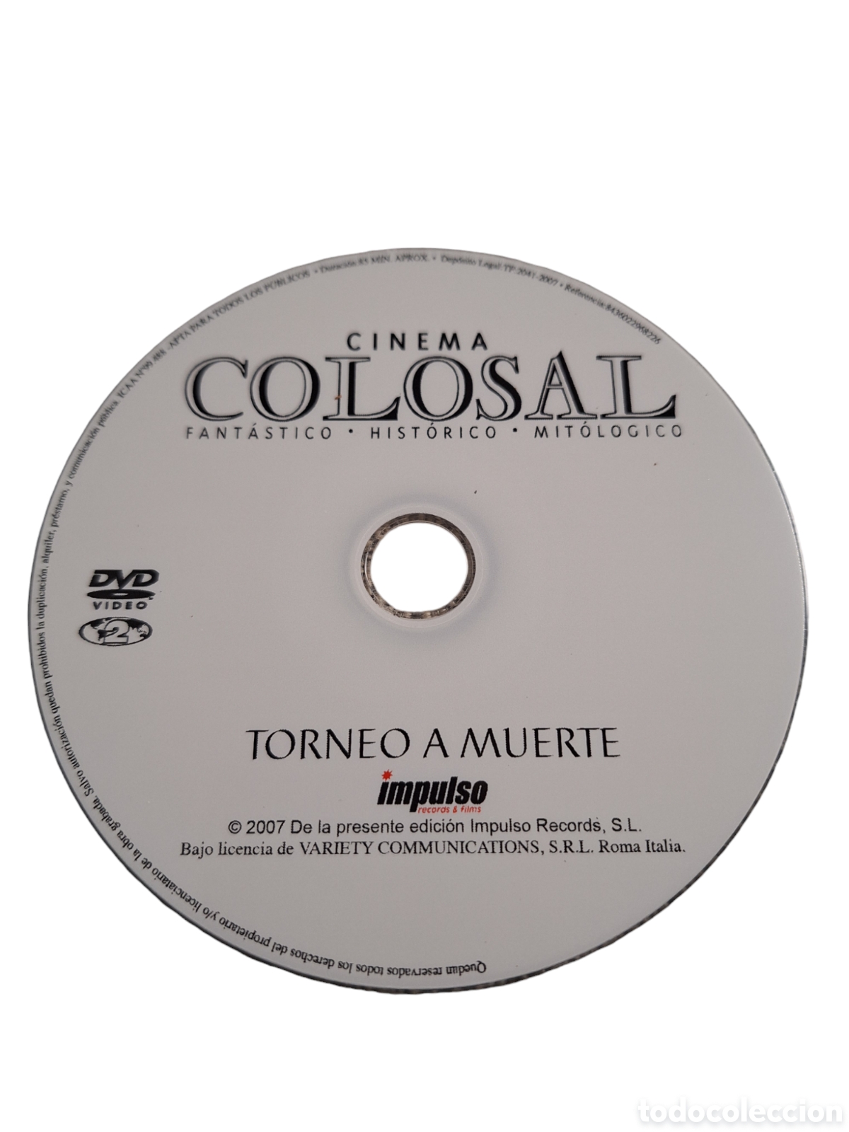Cin&eacute;ma: SD151 torneo a muerte SOLO DISCO