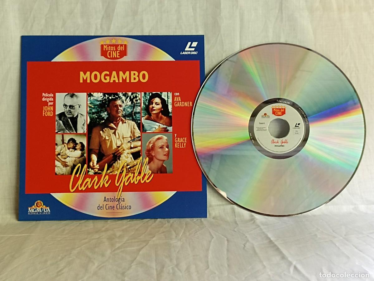 Cine: Mogambo, pel&iacute;cula laser disc - Foto 1