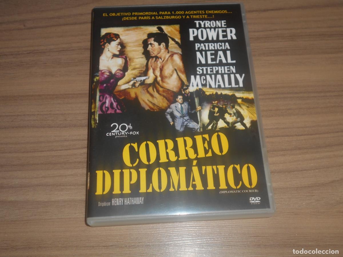 Cine: CORREO DIPLOMATICO DVD Tyrone Power PATRICIA NEAL Stephen McNally COMO NUEVA