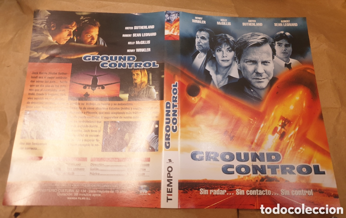 Cine: Ground control. SOLO CARATULA - Foto 1