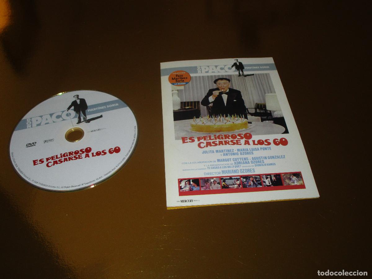 Cinema: ES PELIGROSO CASARSE A LOS 60 - DVD - COLECCION PACO MARTINEZ SORIA - LA RAZON