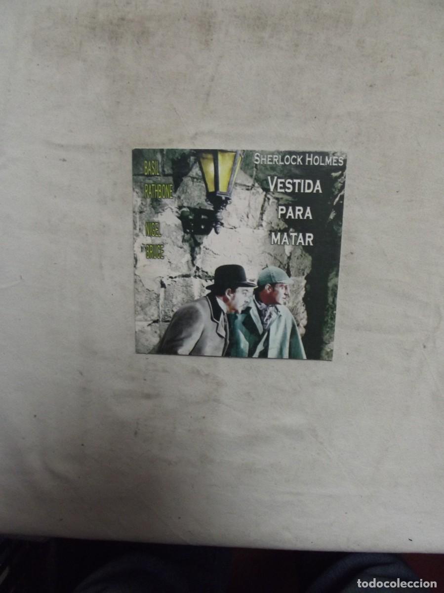 Kino: DVD VESTIDA PARA MATAR / CHERLOCK HOLMES ( SIN PROBAR Y SOBRE DE CARTON )