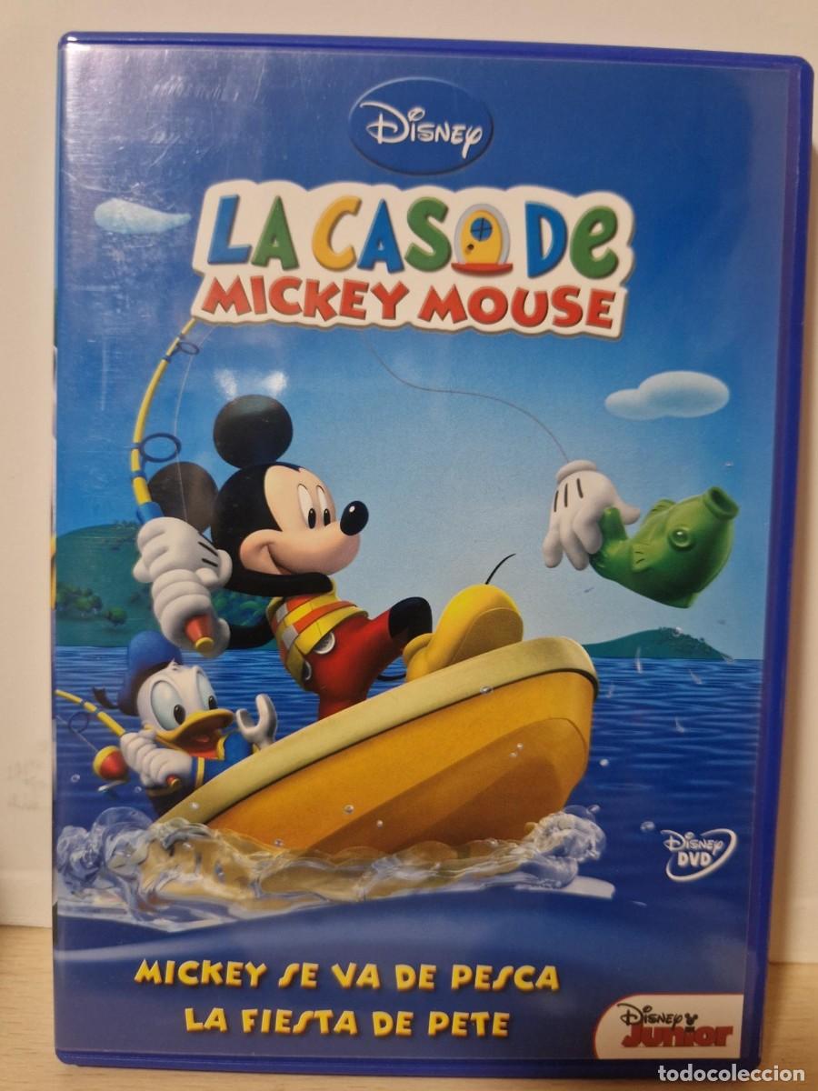 Cine: LA CASA DE MICKEY MOUSE- MICKEY SE VA DE PESCA/ LA FIESTA DE PETE DVD