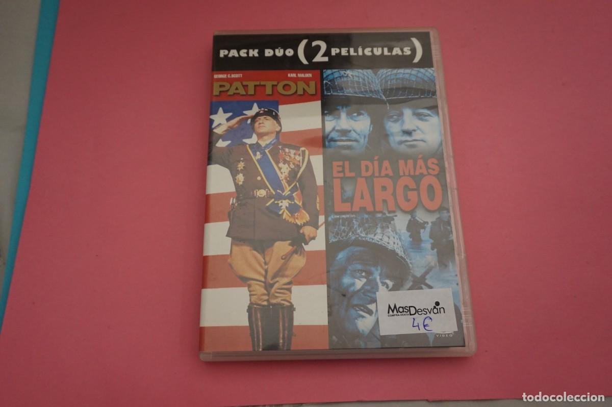 Kino: 10B3- DVD - 2 PELICULAS - PATTON Y EL DIA MAS LARGO