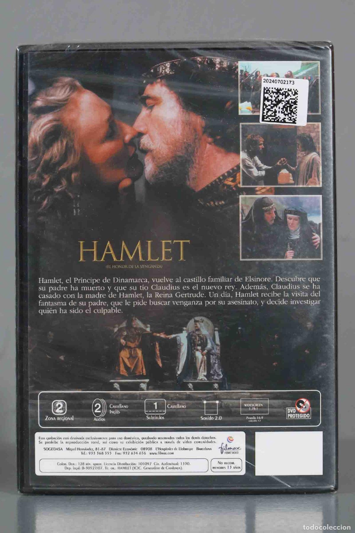 Cine: DVD. HAMLET. PRECINTADO - Foto 2