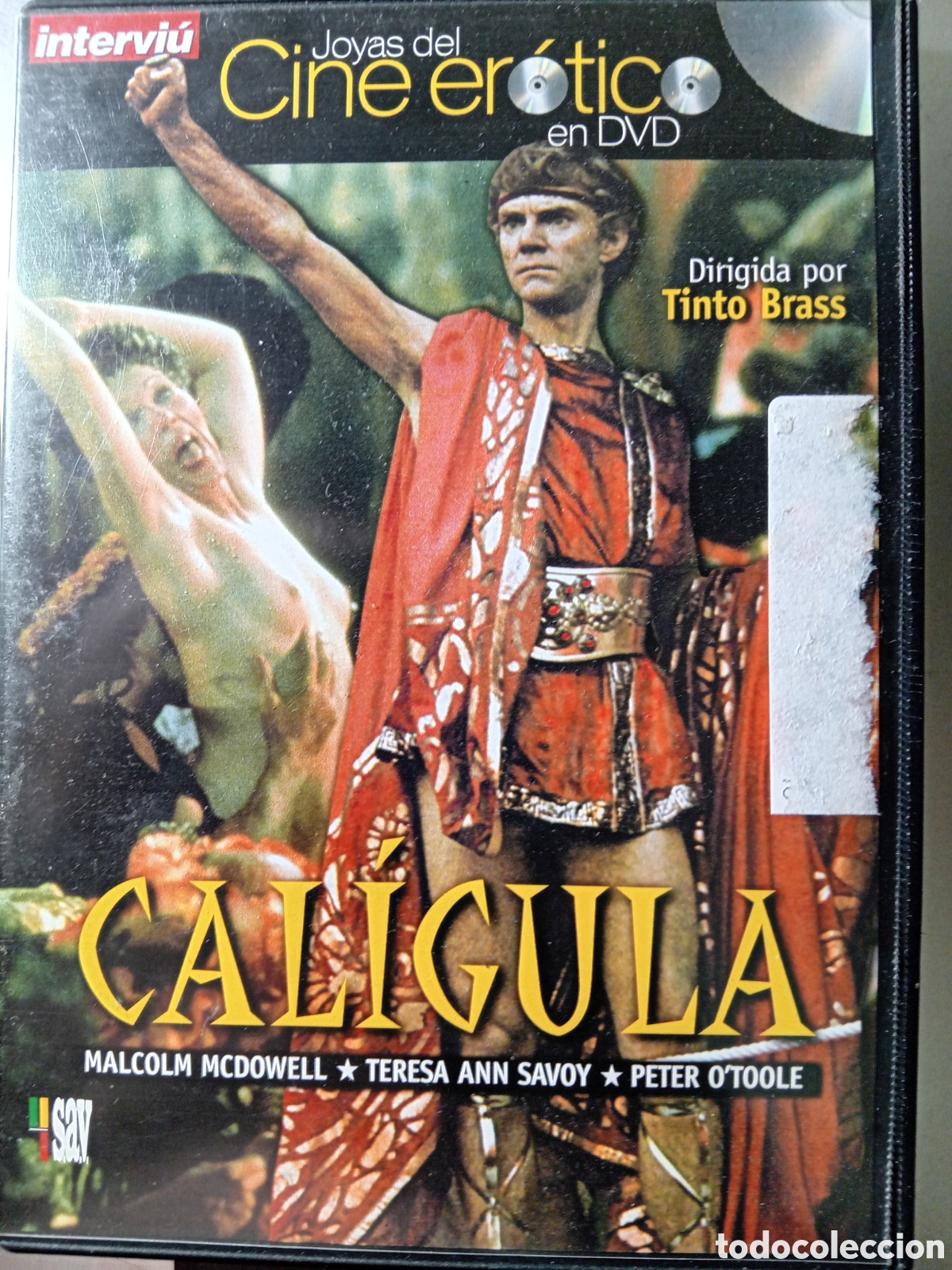 caligula. dvd. malcolm mcdowell. - Compra venta en todocoleccion