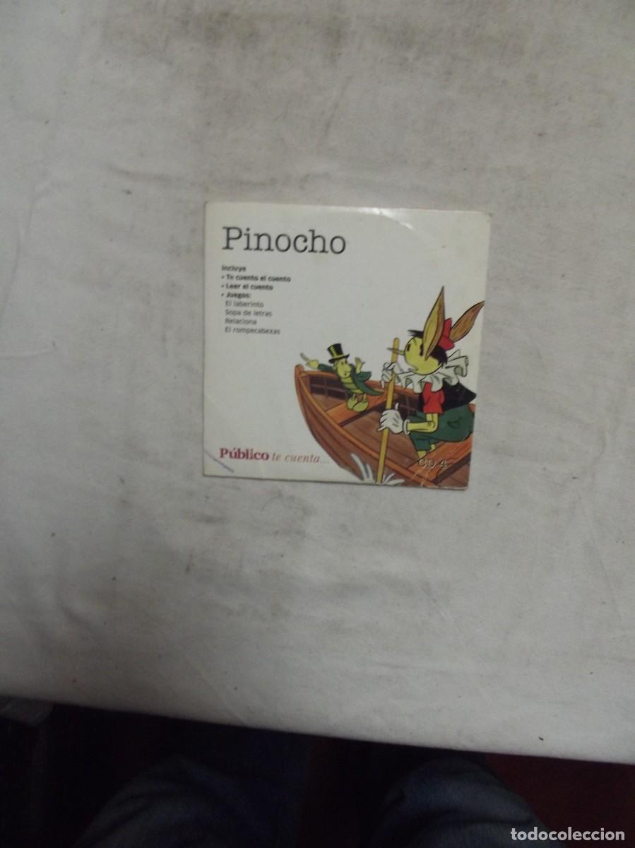Cine: DVD PINOCHO TE CUENTA CD 4 ( SIN PROBAR Y SOBRE DE CARTON )