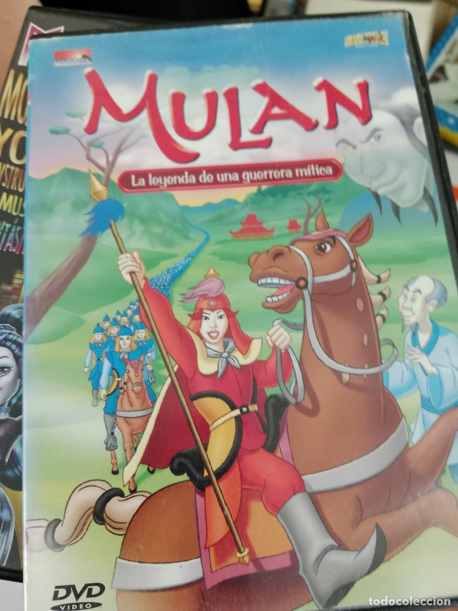 Cinema: TOP-06 DVD CINE MULAN LA LEYENDA DE UNA GUERRERA MITICA