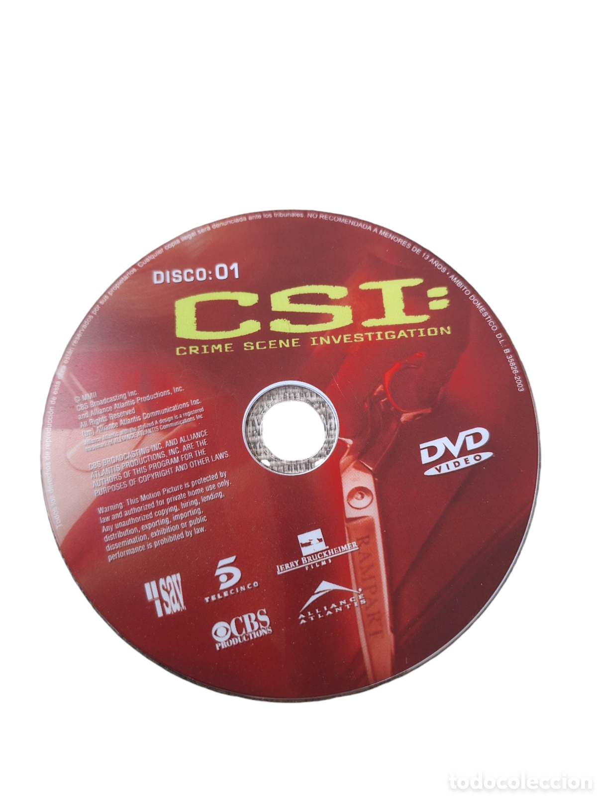 Cinema: SD1278 c.s.i. disco 1 SOLO DISCO DVD