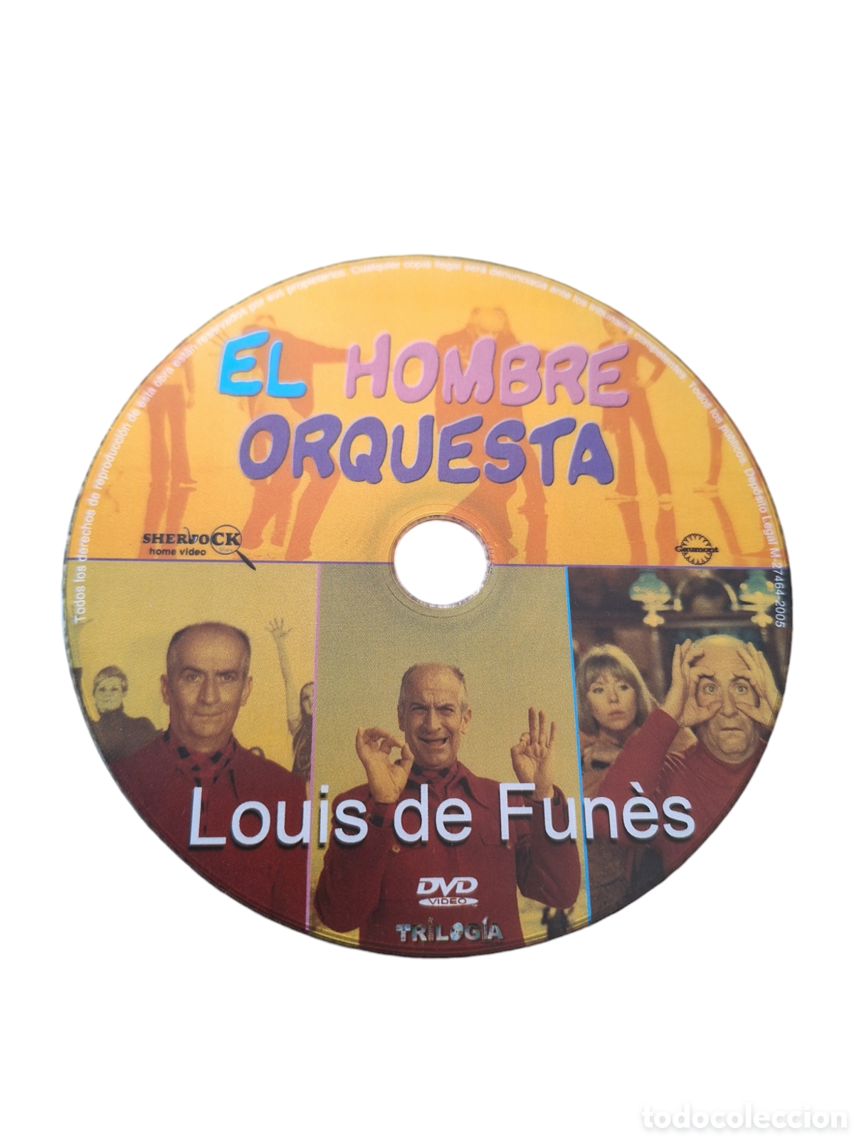 Cin&eacute;ma: SD1382 el hombre orquesta SOLO DISCO DVD