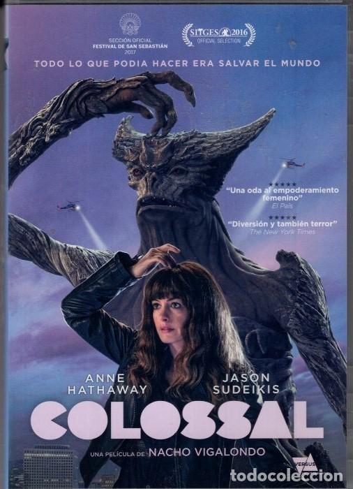 Cine: COLOSSAL DVD - UN MONSTRUO EST&Aacute; DESTRUYENDO Y UNA CIUDAD Y UNA CHICA AL OTRO LADO DEL MUNDO...
