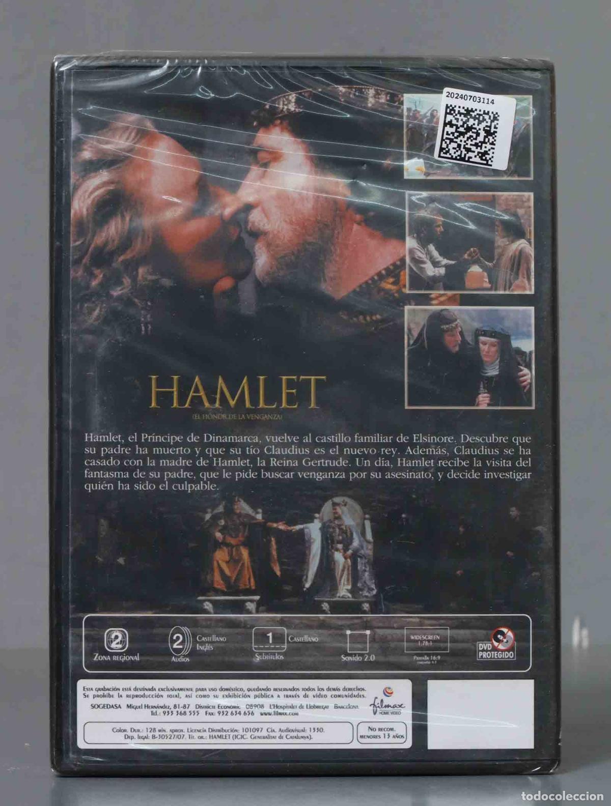 Cine: DVD. HAMLET. PRECINTADO - Foto 2