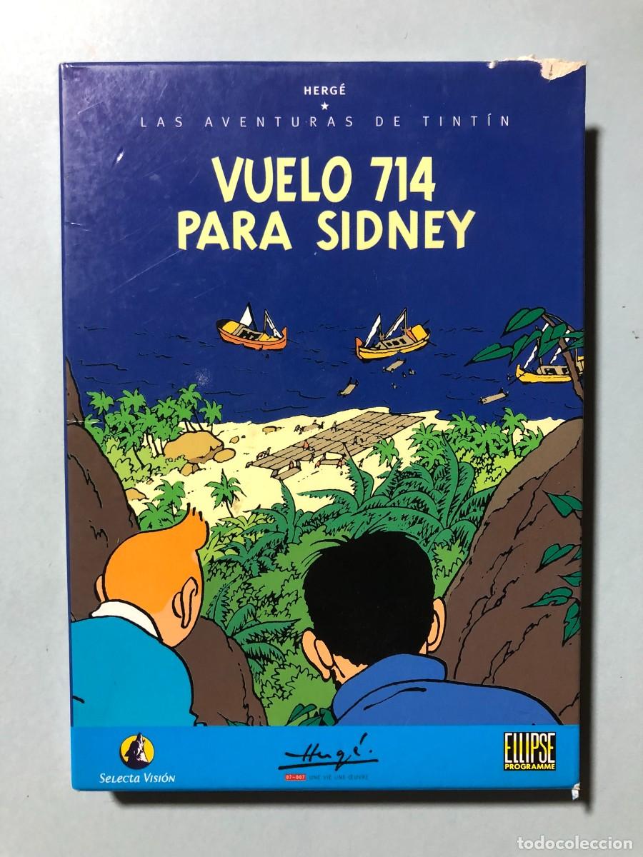 Cine: DVD Vuelo 714 para Sidney - Las Aventuras de Tint&iacute;n