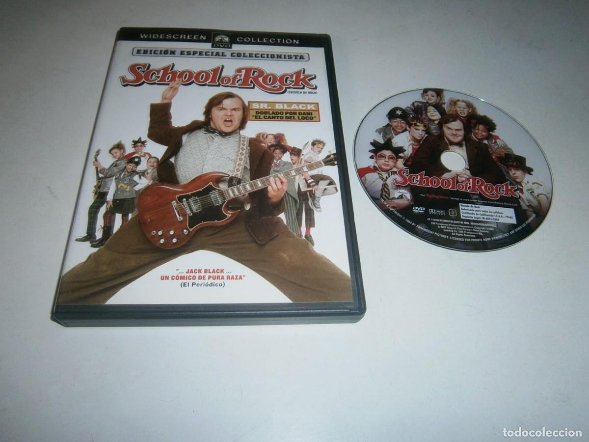 Cine: SCHOOL OF ROCK (ESCUELA DE ROCK) DVD EDICION ESPECIAL COLECCIONISTA SR. BLACK
