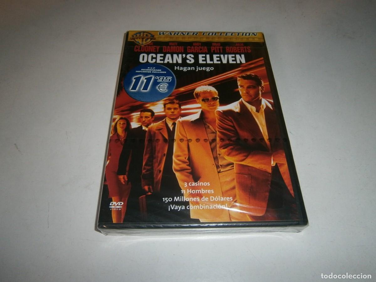Kino: OCEAN'S ELEVEN DVD NUEVO PRECINTADO GEORGE CLOONEY MATT DAMON ANDY GARCIA