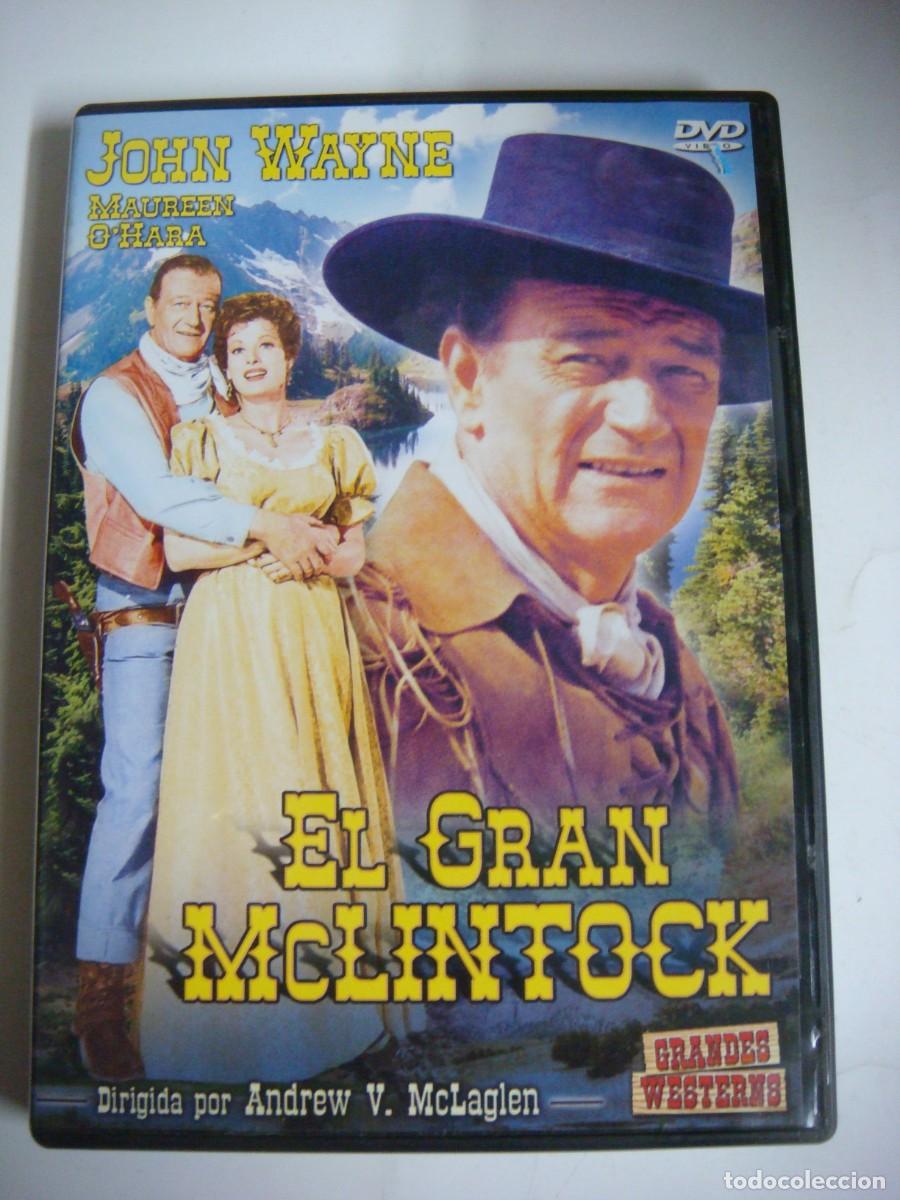 Cine: D.V.D. DE EL GRAN McLINTOCK CON JOHN WAYNE-(G) - Foto 1