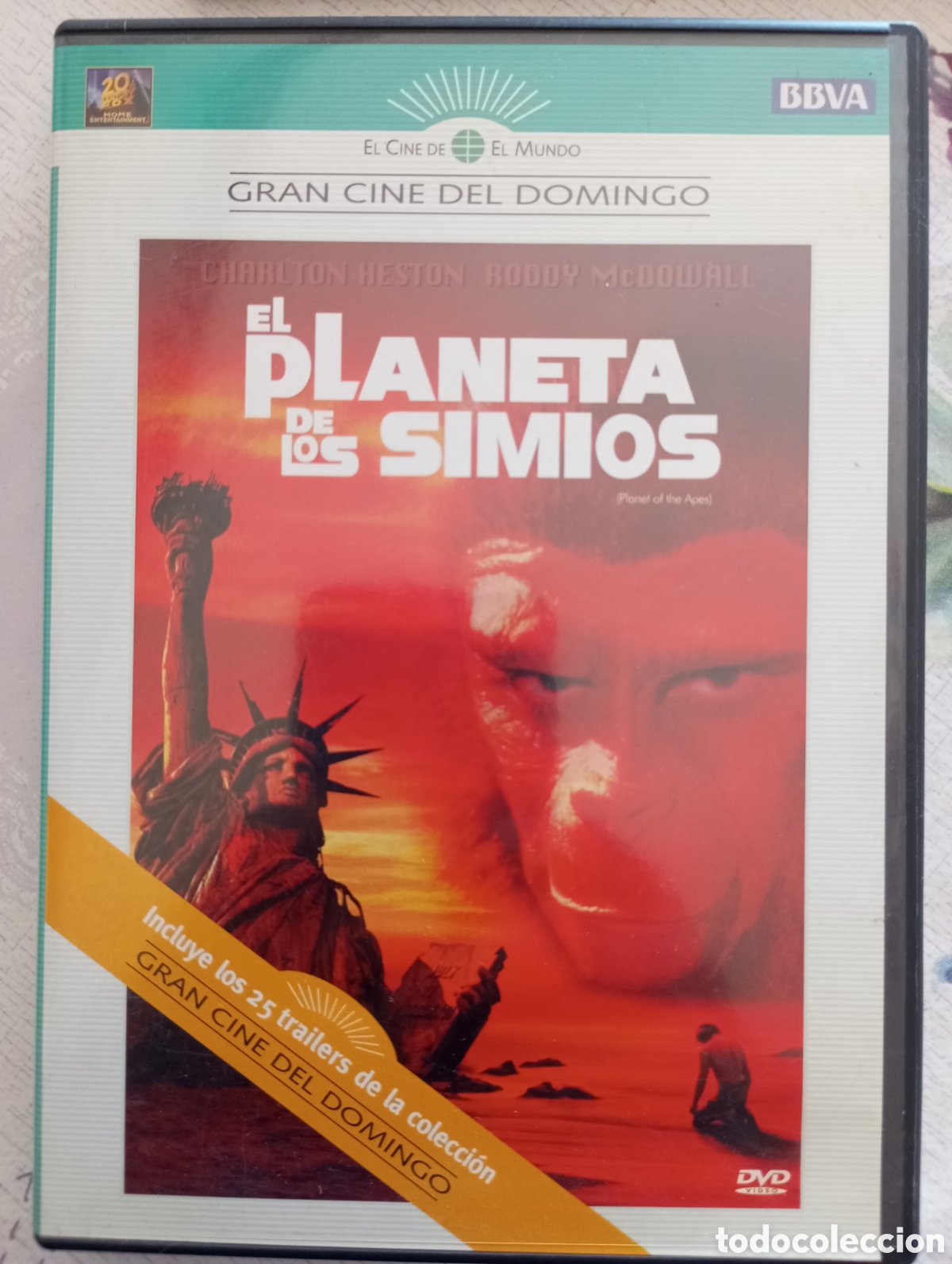 Cine: El Planeta de los Simios. DVD - Foto 1