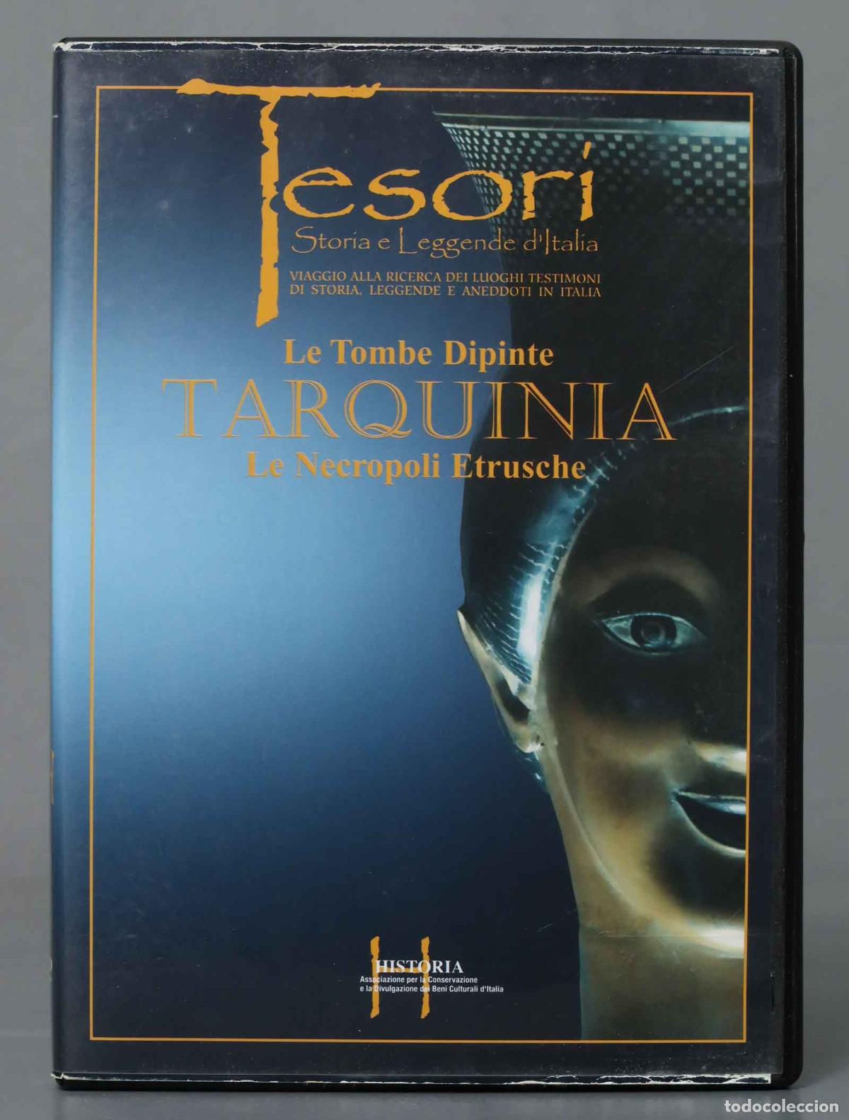 Cine: DVD. LE TOMBE DIPINTE TARQUINIA. LE NECROPOLI ETRUSCHE