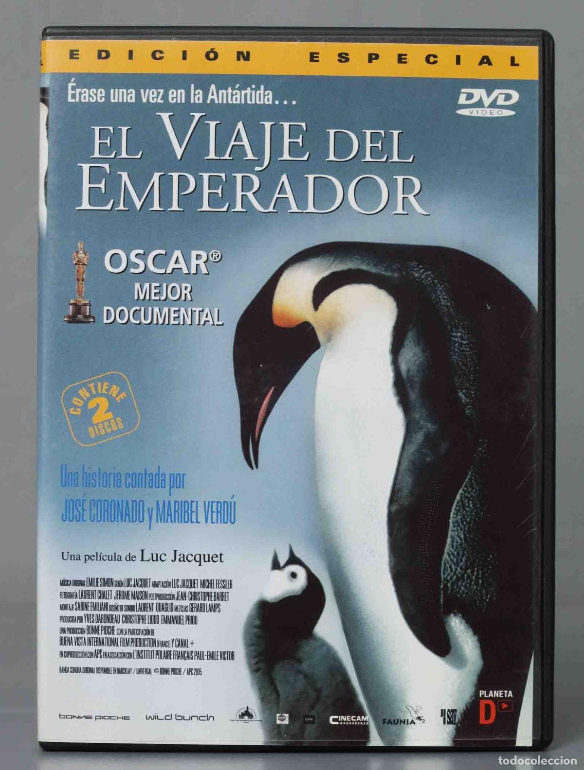 Cin&eacute;ma: DVD. EL VIAJE DEL EMPERADOR, LA ANT&Aacute;RTIDA. LUC JACQUET