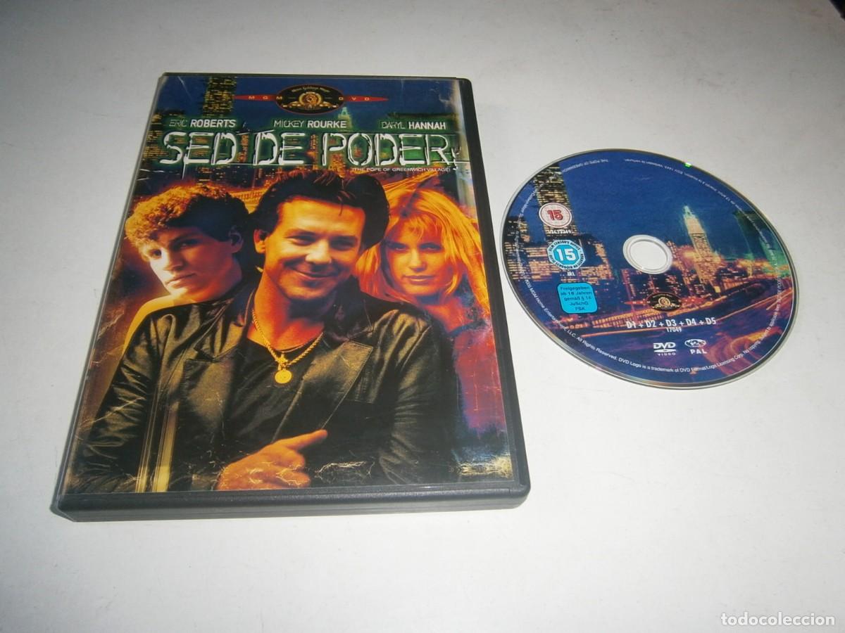 Cine: SED DE PODER DVD ERIC ROBERTS MICKEY ROURKE DARYL HANNAH - Foto 1