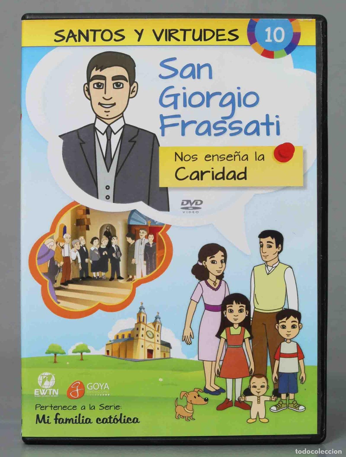 Cine: DVD. SAN GIORGIO FRASSATI. SANTOS Y VIRTUDES. 10