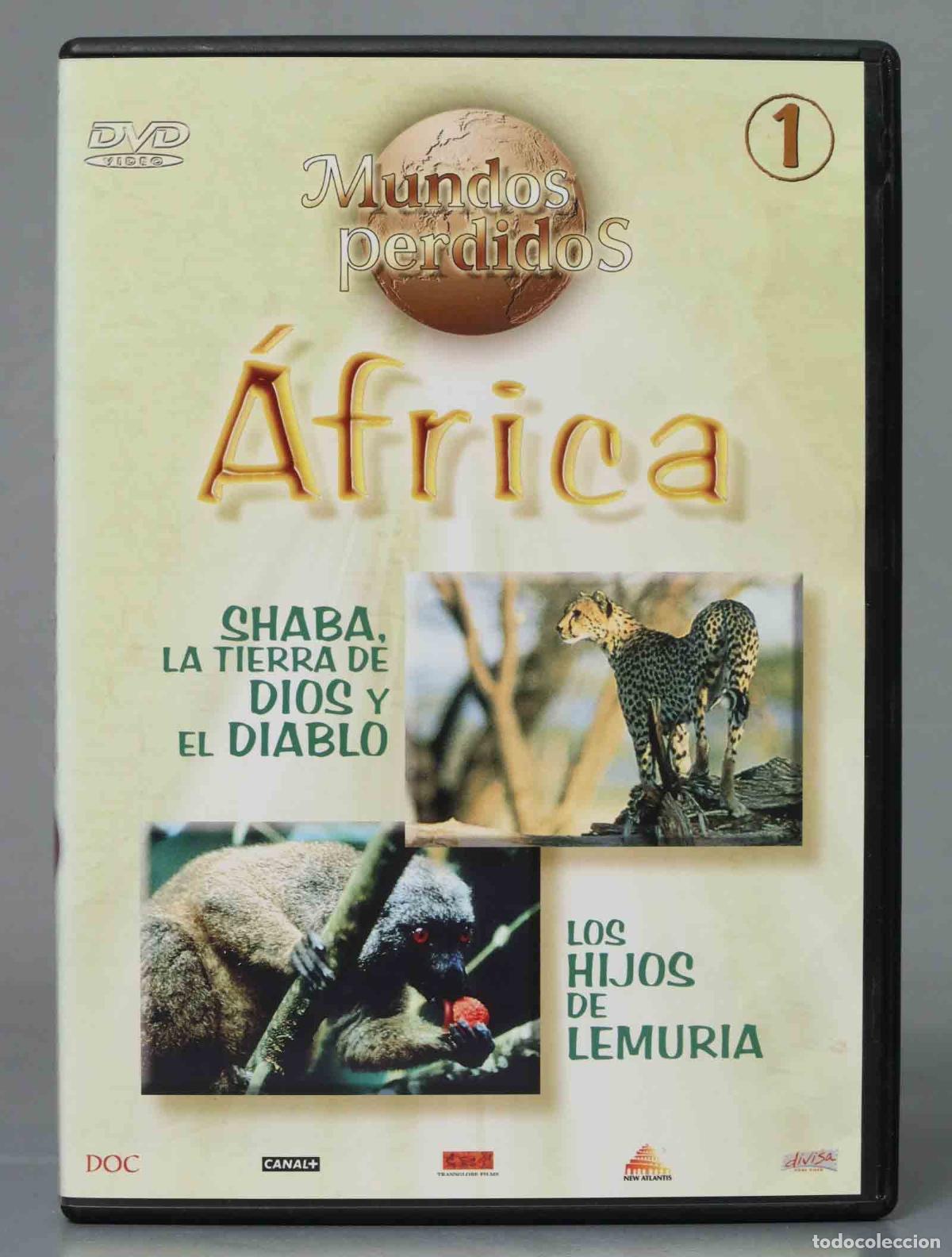 Cine: DVD. AFRICA. SHABA LA TIERRA DE DIOS Y EL DIABLO. LOS HIJOS DE LEMURIA