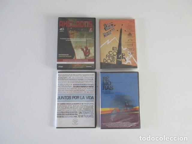 Cinema: LOTE 4 DVD CORTOS CINE ESPA&Ntilde;OL - EL CORREDOR - ANCLADOS - R&Eacute;MORAS - JUNTOS POR LA VIDA- PREMIOS GOYA