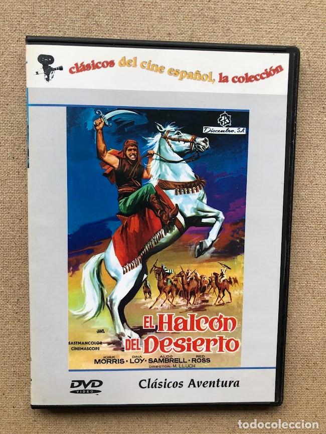 Kino: El Halc&oacute;n del Desierto / Kirk Morris & Dina Loy / M. Lluch / Cl&aacute;sicos Cine Esp. / Slim / DVD /