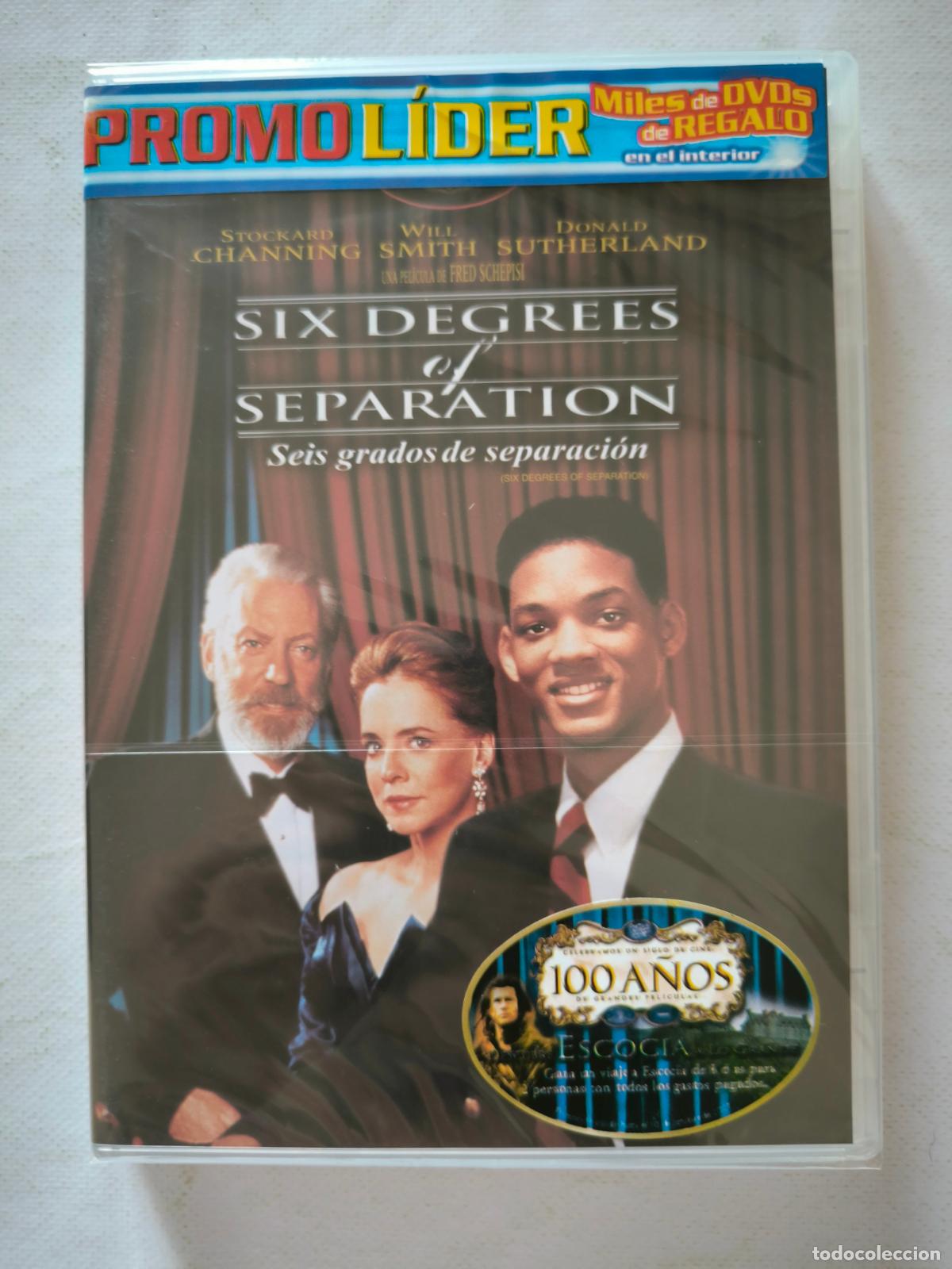 Cin&eacute;ma: DVD SIX DEGREES OF SEPARATION (SEIS GRADOS DE SEPARACION) - NUEVO, PRECINTADO (268)