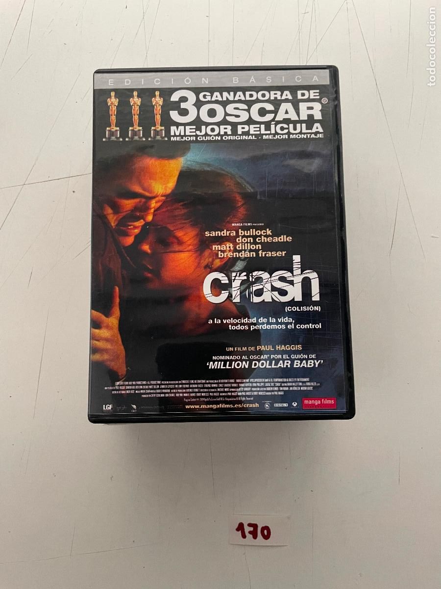 Cine: Pel&iacute;cula DVD: Crash. - Foto 1