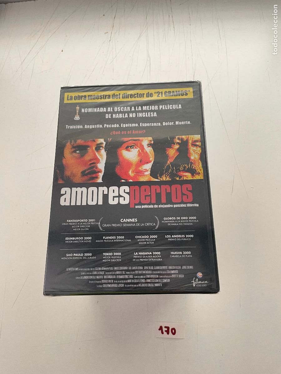 Cine: Pel&iacute;cula DVD: amores perros
