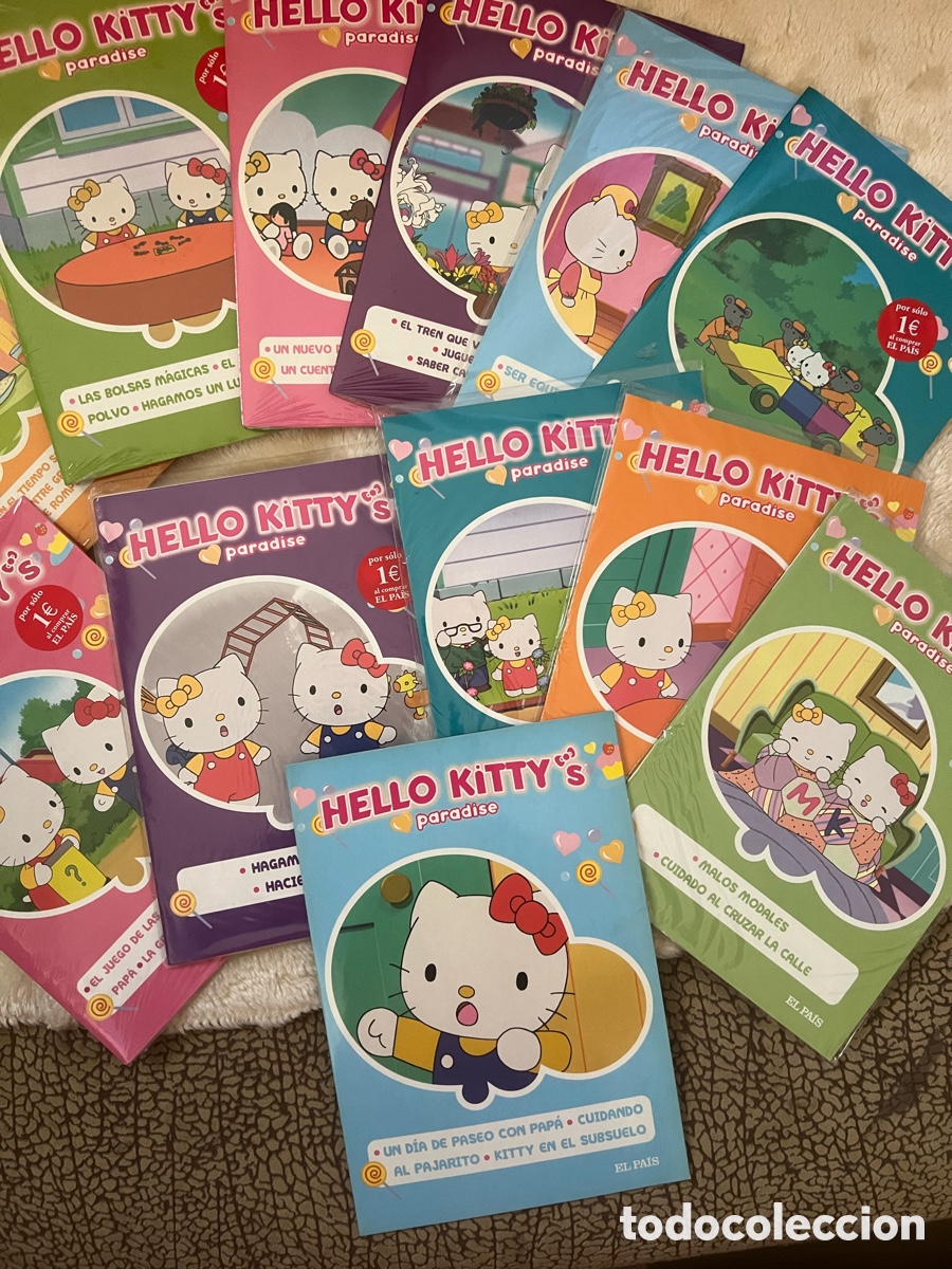 Cine: Lote 12 DVDs Hello Kitty - Foto 2