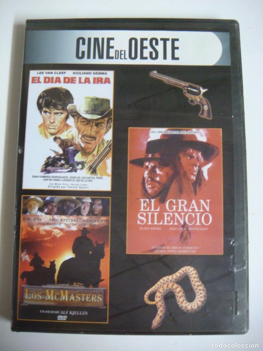 Kino: D.V.D. 3X1 EL DIA DE LA IRA.LOS McMASTERS Y EL GRAN SILENCIO-(G) CAJ-N&ordm;-7