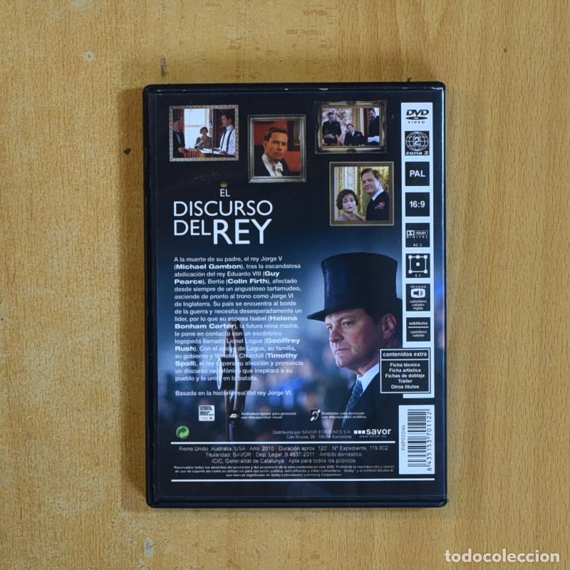 Cine: EL DISCURSO DEL REY - DVD - Foto 2