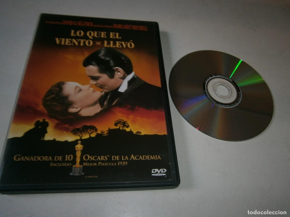 Cine: LO QUE EL VIENTO SE LLEVO DVD DAVID O. SELZNICK