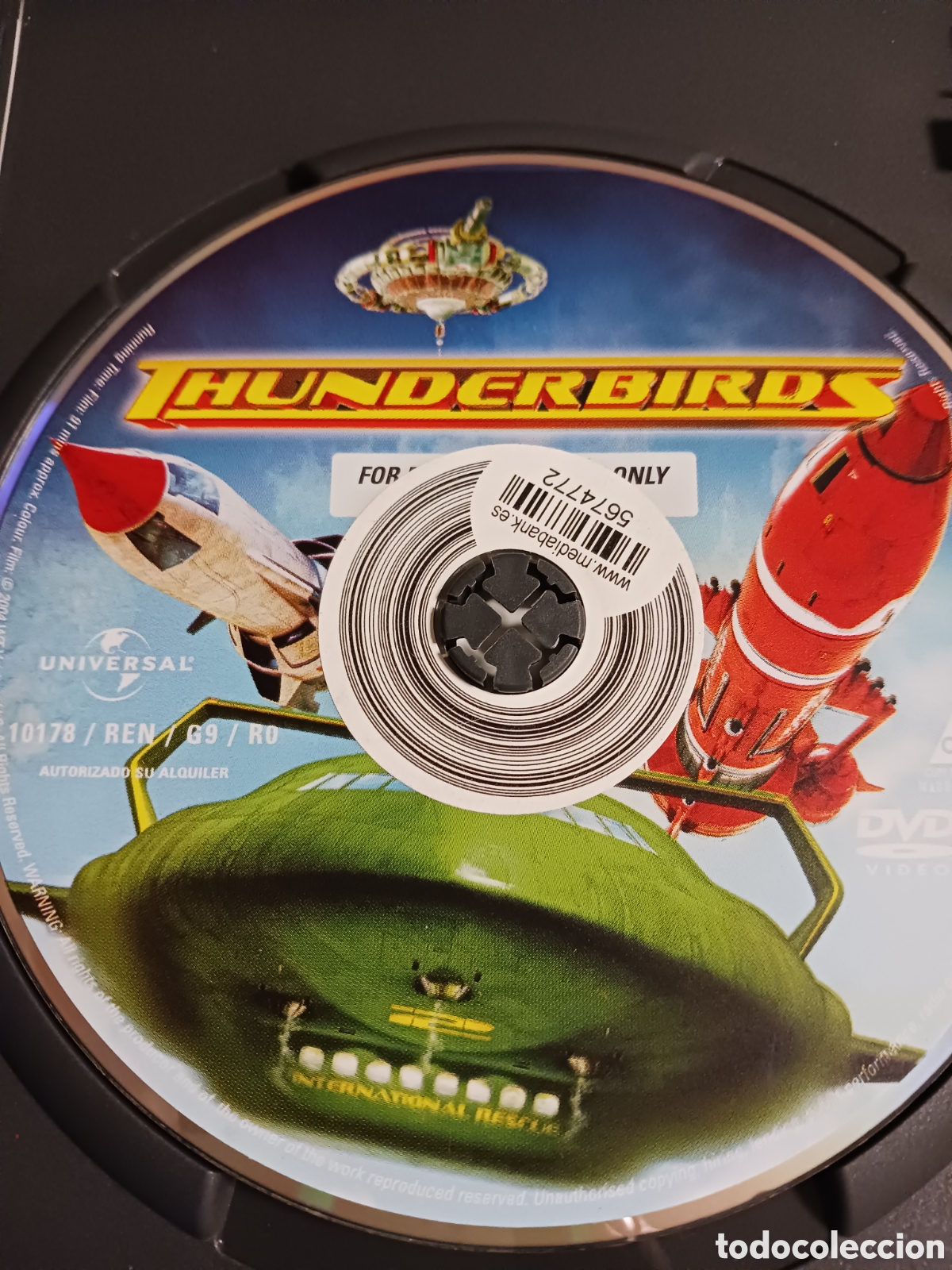 Cine: Pel&iacute;cula DVD, THUNDERBIRDS - Foto 2