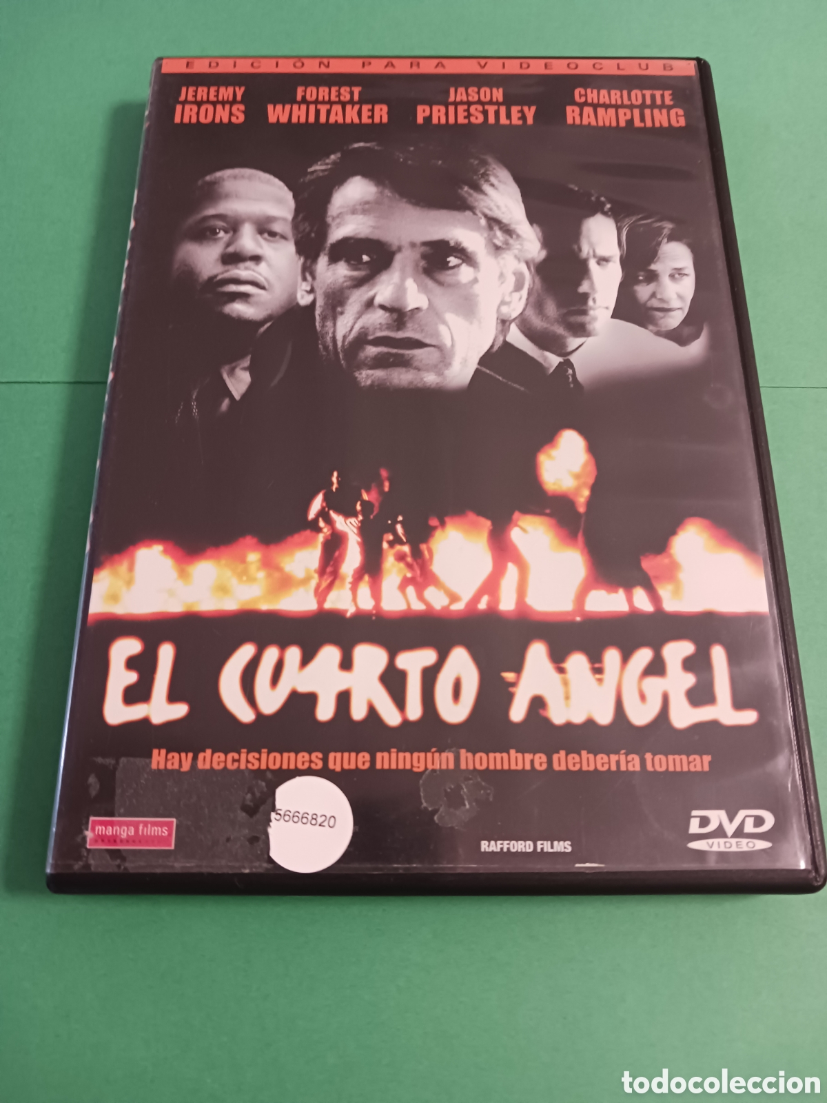 Cinema: Pel&iacute;cula DVD. EL CUARTO ANGEL