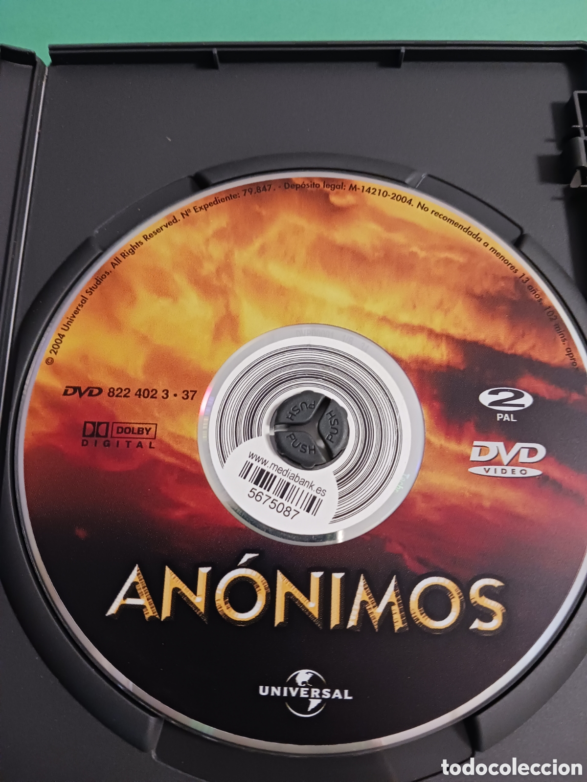 Cine: Pel&iacute;cula DVD. AN&Oacute;NIMOS - Foto 2