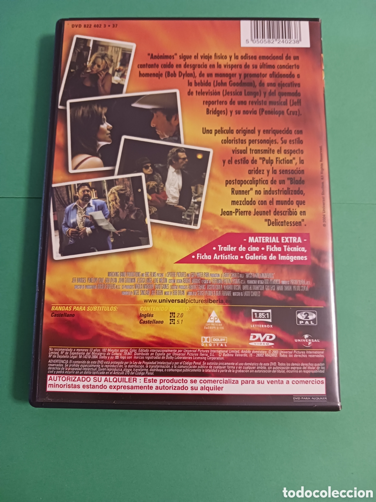 Cine: Pel&iacute;cula DVD. AN&Oacute;NIMOS - Foto 4