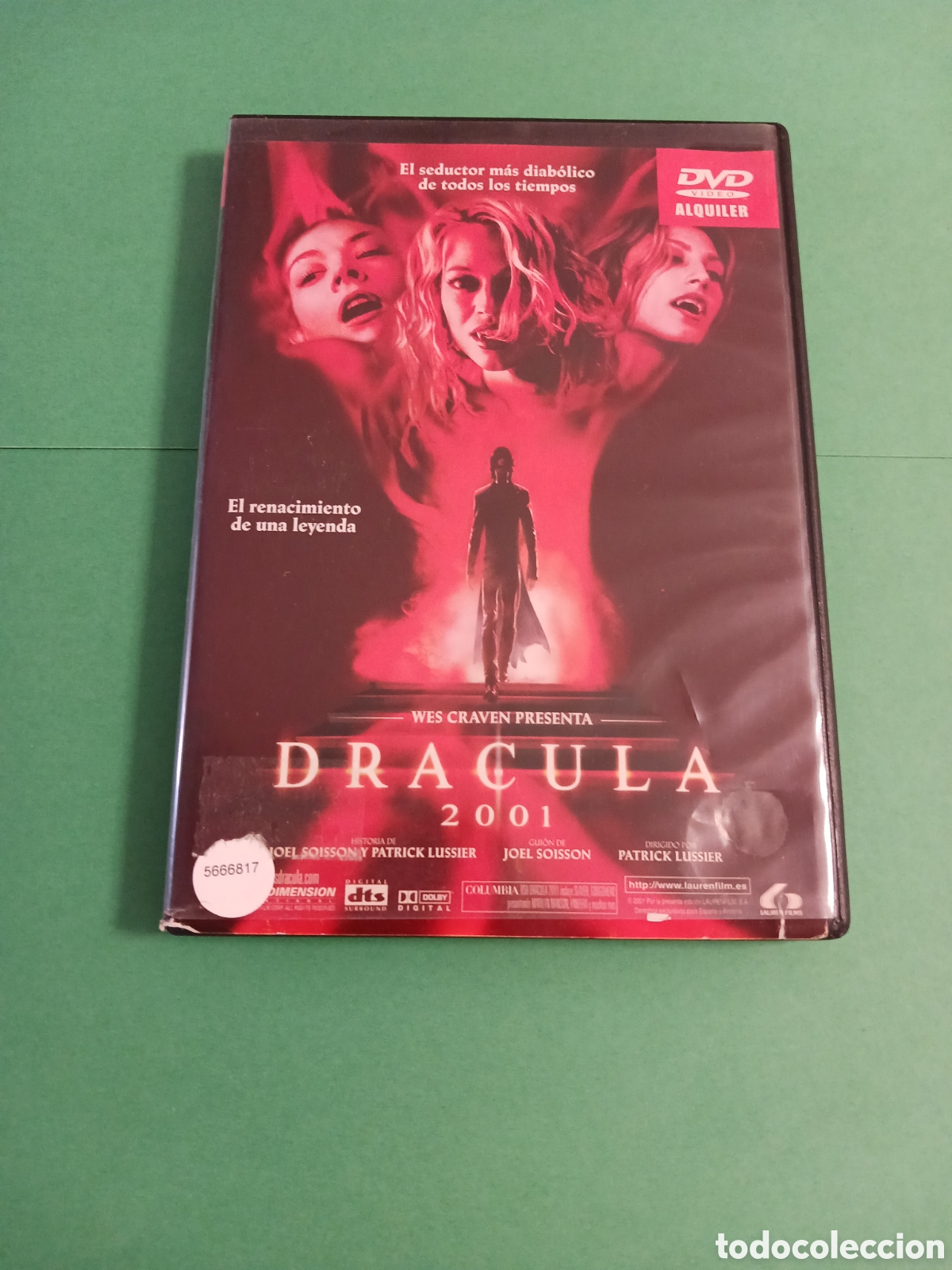 Cine: Pel&iacute;cula DVD. DRACULA 2001